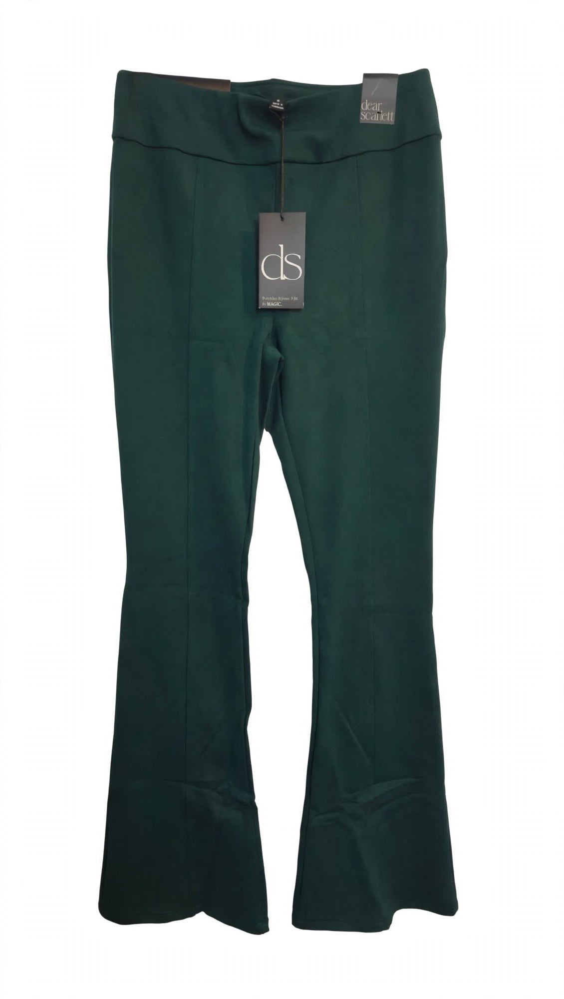 Dear Scarlett Olive Green Pants - alternate angle